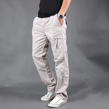 BOLUBAO Vīriešiem Gadījuma Silts Kravas Bikses Vīriešu Ziemas Augstas Kvalitātes Multi Pocket Sabiezēt Kravas Bikses Vīriešu Jaunas Ielidošanas Modes Bikses