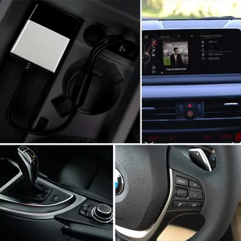 Bovee Bluetooth Automašīnas Komplektu BMW un Mini Coopers - Android un iPhone Mūzikas Saskarne Adapteri, lai auto iPod Integrācija