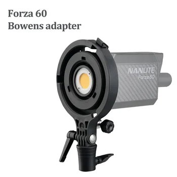 Bowen adapteris Nanlite Forza 60w LED Gaismas Bowen stiprinājuma piederumus