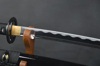 Brandon Zobenu oglekļa tērauda bushido roku darbs katanas zobenu katanas japāņu samuraju zobenu Asu