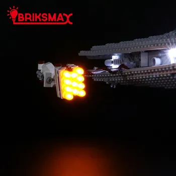 BriksMax Led Light Komplekts 75252 Zvaigžņu Karu Sērijas Imperial Star Destroyer , Kas Reču Kontrole