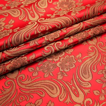 Brokāta audumu, Cheongsam un Kimono materiāls satīna auduma šūšanai DIY