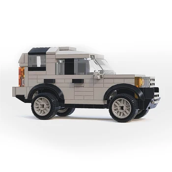 Buildmoc Aizbildnis bezceļu Transportlīdzekli Zemes Automašīnu Rover Fit Technicle Defender 42110 Modelis Mini Ķieģeļi Rotaļlietas Bērnam Ziemassvētkos