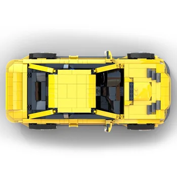 BuildMoc Tehnika Auto KM Superauto Ātrumu, Čempionu Pilsētas Braucēji Super Auto Modeli, Sporta Transportlīdzeklis, Celtniecības Bloki, Ķieģeļi Tehnika Rotaļlietas