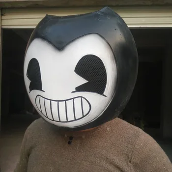 Bundi Masku Halloween Cosplay Maska Bārs, Deju Grupa Spēlē Spēli Bandi ar Tinti Mašīna Galvassegas Lateksa Maska