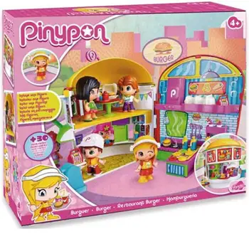 Burguer Pinypon, Bürger, kas ar attēlu, pin un pon, Meitene Rotaļlietas, darbības rādītāji, pinypon, leļļu Namiņš