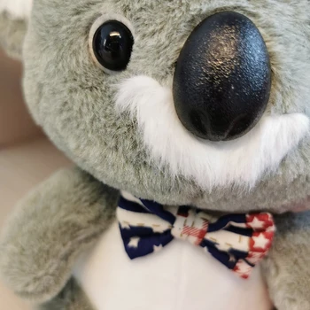 Burvīga Ziemassvētku Dāvana Gudrs Koala Plīša Rotaļlieta Pildījumu Austrālijas Dzīvnieku Koalas Mīksta Lelle Bērniem Brithday Klāt