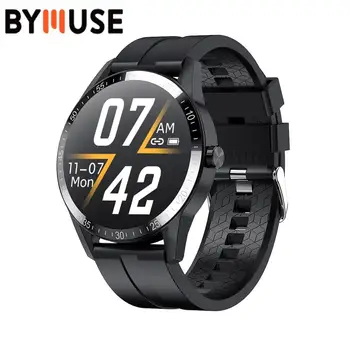 BYMUSE G20 PRO Smart Skatīties Vīriešu Biznesa Stila Atbalsta Bluetooth Zvanu Sirds ritma Monitors ar skārienekrānu Smartwatch Android, IOS