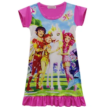 Bērniem Halloween Kostīmu Anime Komiksi Meitenes YoKu Mia un Man Princese Cosplay Kleita Drēbes Puse Cosplay Disfraces