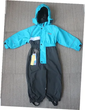 Bērniem lietusmētelis ūdensnecaurlaidīgs bērnu viengabala elpojošs kapuci rainwear zēns slēpošanas tērps, pretvēja meitenes kopumā jumpsuit