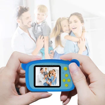 Bērniem Mini Kameras 1080P Bērniem Digitālā Video Foto Camara Fotogrāfijās Infantil 2 Collu Ekrāns Bērnu Kinder Bērnu Rotaļlietas, Foto Videokameras