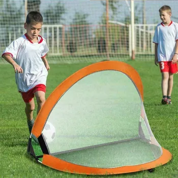 Bērniem Portatīvo Salokāmo Futbola Mērķi-Net Āra-Spēlēt Apmācības Vārtiem Futbola Āra Apmācības Neto Mērķis Piederumu Fitnesa Aprīkojums
