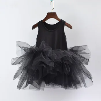 Bērniem Tutu Kleitas Meitenēm Vingrošanas Tērps Bērnu Deju Apģērba Izmantot Apģērba Baleta Kleitu Meiteņu Kokvilnas viengabala Kleita