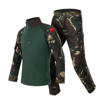 Bērniem WW2 Militāro formas tērpu Taktiskās Kaujas Zēnu Jaka, Bikses Kopa Maskēties Kp Džungļu Drukāt 2gab Bērniem Īpašu Swat Armija Uzvalks
