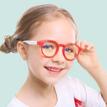 Bērniem Zilā Gaisma Brilles Dators Gamer, Briļļu Anti-Glare Protection Anti-Noguruma Anti UV Brilles Viedtālrunis Ekrāni