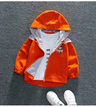 Bērnu apģērbu 1-5 gadus vecs zēns jaka bērniem pavasarī un rudenī cute baby jaka pavasara kreklu bērnu zīdaiņu vējjaka