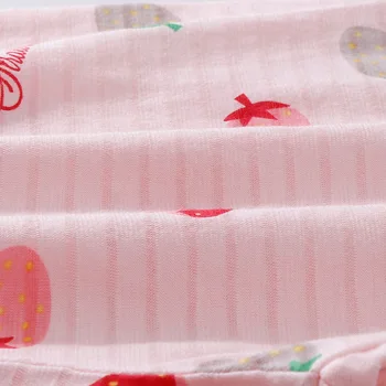 Bērnu Apģērbu Bambusa Pidžamas Komplekti Krekls+Elsas Ilgi 2GAB Meitenes Sleepwear Mazulis Bodysuit Home Lounge Uzvalks Baby Bamboo Apģērbu 1-12Y