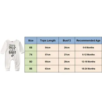 Bērnu Bērniem Zēni Meitenes 0-24M Zīdaiņu Romper Jumpsuit Bodysuit Kokvilnas Apģērbs Apģērbs, Komplekts