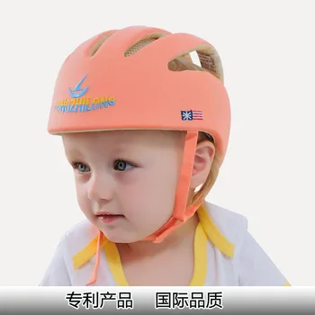 Bērnu drošības aizsardzības pastaigas ķivere zīdaiņu meitenēm, zēniem galvas drošības walker aizsargs bērnu aizsardzības cepuri capacete infantil
