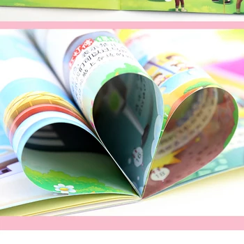 Bērnu Multfilmas Uzlīmju Grāmatas Bērniem angļu valodā, ar Uzlīmi, Pirmsskolas izglītība Bērnudārzs, Apdāvināts Stāstu Izglītības Grāmata Puzzle