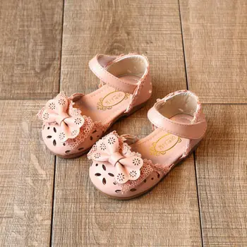 Bērnu princese dārza kurpes Gudrs Toddler Jaundzimušā bērna Baby Girl Mežģīņu Kurpes Anti-Slip Mīksto Zoli Kurpes