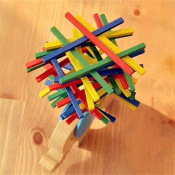 Bērnu Rotaļlietas Izglītības Zilonis Balansēšanas Bloki Koka Rotaļlietas, Koka Bilances Spēles Montessori Bloki Dāvana Bērnam