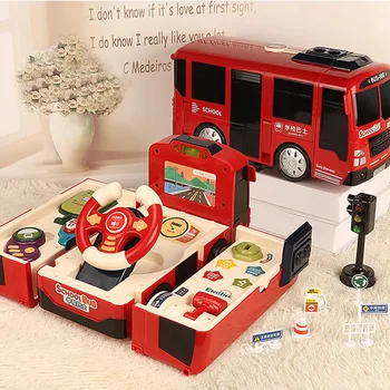 Bērnu Rotaļlietas Stūre Puzzle Baby Izstrādā Izglītības Rotaļlieta Simulācijas Stūres Montessori Rotaļlietas Automašīnu, Bērnu Dzimšanas Dienas Dāvanas