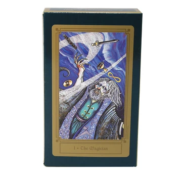 Būs fantastiskais 78 Tarot Kartes Londa Natālija Hercs izpārdots Skaistu Stilizētas Unikālo Garīgi Ietekmē Klāja Kartes