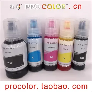 C13T00Q140 C13T00R140 C13T00R340 C13T00R440 T 105 106 T105 CISS Pigmentu Krāsu tintes uzpildes komplekts Epson EcoTank ET-7700 ET-7750