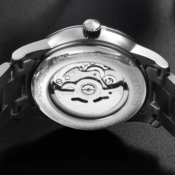 CADISEN Zīmolu Vīriešu Mehāniskās Skatīties Automātiskā NH36 Lomu Datums Fashione luksusa Ūdensizturīgs Pulkstenis, Vīriešu Reloj Hombre Relogio Masculino