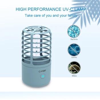CAHOT UV Sterilizer Lampas, Pārnēsājamie USB Ultravioletās Dezinfekcijas Lampas Mini Sanitizer Gaismas UVC Germicidal Gaismu Mājās Ceļojumu