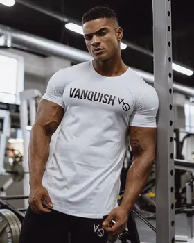 Camisa de algodão masculina 2019 verão gadījuma marca camiseta jogger de manga curta esportiva exercício de fitnesa camiseta mascu