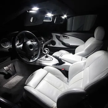 Canbus Bez Kļūdām LED Spuldzes Interjera Kartes Dome Gaismas Komplektu, Audi A5, S5, RS5, B8 8T A7 S7 RS7 4G A8 S8 D2 D3 4D Kupeja Sportback