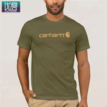 Carhart, T-Krekls, Visu Izmēru NWT Mens 2019 modes Zīmola T Krekls O-veida Kakla kokvilna