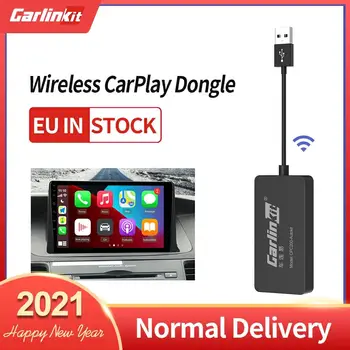 CarlinKit Apple Bezvadu CarPlay Dongle ar Android Auto Bezvadu USB Smart Saites Lodziņā Pielāgots Pielāgot Android Sistēma Ekrāna Mirrorlink