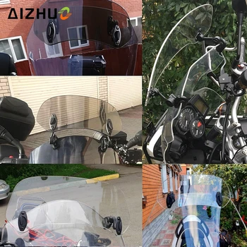Caurspīdīgs Motociklu Vēja Ekrāna Vējstikla Spoilers Gaisa Deflektors KAWASAKI Z900 Z650 VERSYS 1000 Z800 Z1000 Z750 Z250 Z300