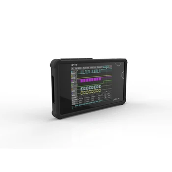 CCDSO Mini LA104 Ciparu 4 Kanālu 100Mhz Ciparu Loģiskās Analyzer USB Osciloskopa ar Aizsargājošu Silikona Gadījumā