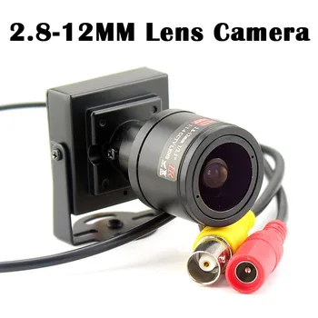 CCTV kameras Mini kameras Augstas Izšķirtspējas Sony CCD Effio-E 700TVL25mm 6-22mm objektīvs Metāla Drošības Uzraudzības CCTV Kameras Automašīnu Apdzīšana