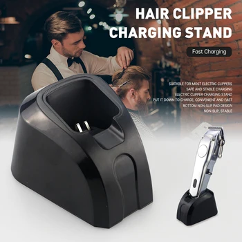 CestoMen Hair Clipper Uzlādes Doks Trīs Krāsas Matu Trimmeris Lādēšanas Instrumenti, Frizētava Piederumi, Kas Piemēroti Daudziem Wahl Mašīna