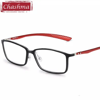 Chashma Zīmola Oglekļa Šķiedras Vīriešu Rāmja armacao oculos de grau Acu Brilles Kvalitātes Rāmji Sieviešu Brilles Rāmis Tuvredzība, Stikls