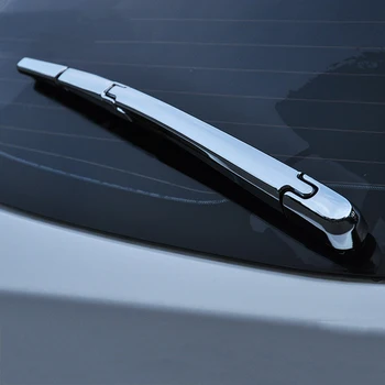 Chrome Auto Black Aizmugurējā stikla tīrītāja Kronšteina Bāzes Vāka Apdare Slēdzis Vāciņu Nomaiņa Mazda CX-5 CX5 2012 2013 2016 Piederumi