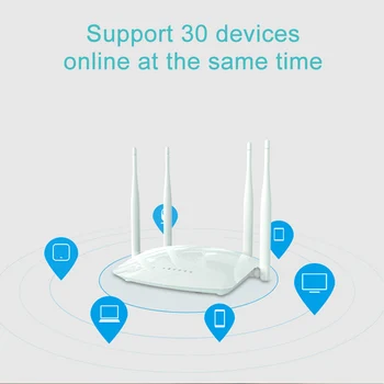 Cioswi wifi rūteris, bezvadu atkārtotājs ar Ārējo antenu, ātrgaitas rj45 300mbps wlan maršrutētāju, wi-fi piekļuves punktu mobilā hotspot