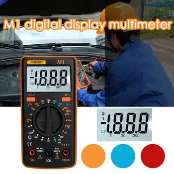 Ciparu Multimetrs M1 A830L Multimetri Rokas Testeri Inteliģento Digitālo Multimetro Ar Testa Rezultātā Liels Lcd Displejs Jaunu^*