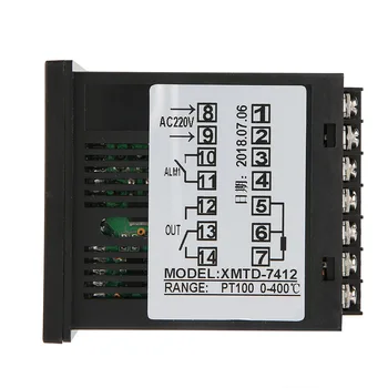Ciparu Termostats XMTD-6000/XMTD-6412/XMTD-6411/K/PT100 Regulējamu Elektrisko Digitālais Temperatūras regulators