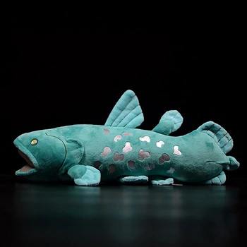 Coelacanth Kolekcija Zivju Bērniem Plīša Rotaļlietas Simulācijas Lovely Baby Dāvanas Kawaii Spilgti Mīkstu Pildījumu Jūras Dzīvnieki, Lelles Colorata