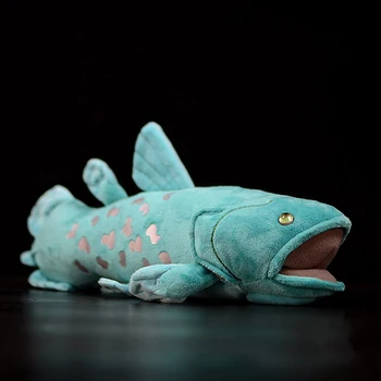Coelacanth Kolekcija Zivju Bērniem Plīša Rotaļlietas Simulācijas Lovely Baby Dāvanas Kawaii Spilgti Mīkstu Pildījumu Jūras Dzīvnieki, Lelles Colorata