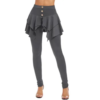 COLDKER Sieviešu tīrtoņa Krāsu Rudens Pavasara Gadījuma Modes Bikses Streetwear plus izmērs S-3XL street wear