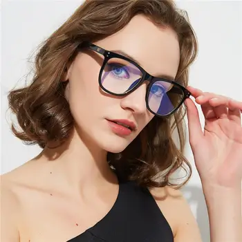 COLOURD 2019 Sieviešu Negabarīta Pret Zilo Gaismu Glāzes Vintage Vīriešu Datora Ekrāna Starojumu Brilles Biroja Lielas Brilles