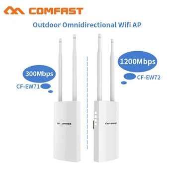 Comfast 300 - 1200 Mbs 802.11 AC Dual-band āra Bezvadu AP maršrutētājs 2.4+5.8 ghz BEZVADU Atkārtotājs Maršrutētāju, Tiltu, wi fi) piekļuves punktu, kas ap