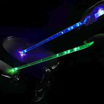Cool 5.A Akrila Drum Stick Spilgti LED indikators iedegas, Stilbiņi Gaismas Tumsā Posmā Džeza Stilbiņi Īpašu Sniegumu Effect4